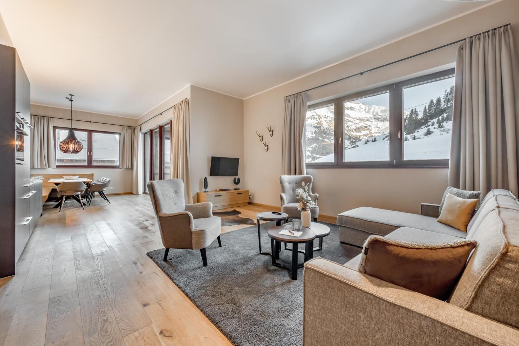 Alpenparks Hotel & Apartment Arlberg Warth Mit Pool Exterior photo
